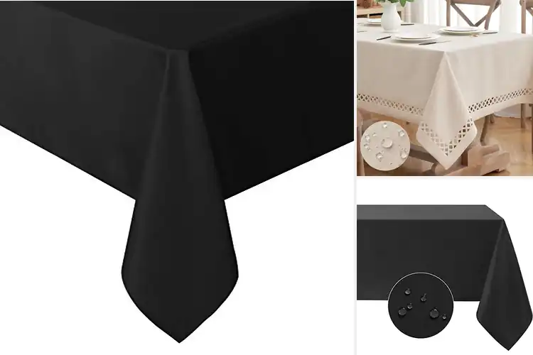 Detailed view of 10 Best Stain Resistant Tablecloths for Stress-Free Dining