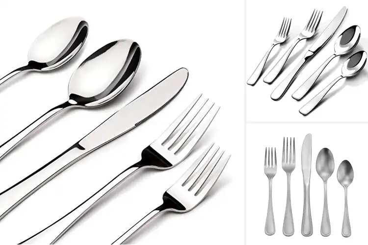 Detailed view of Best Stainless Steel Flatware Sets For 8