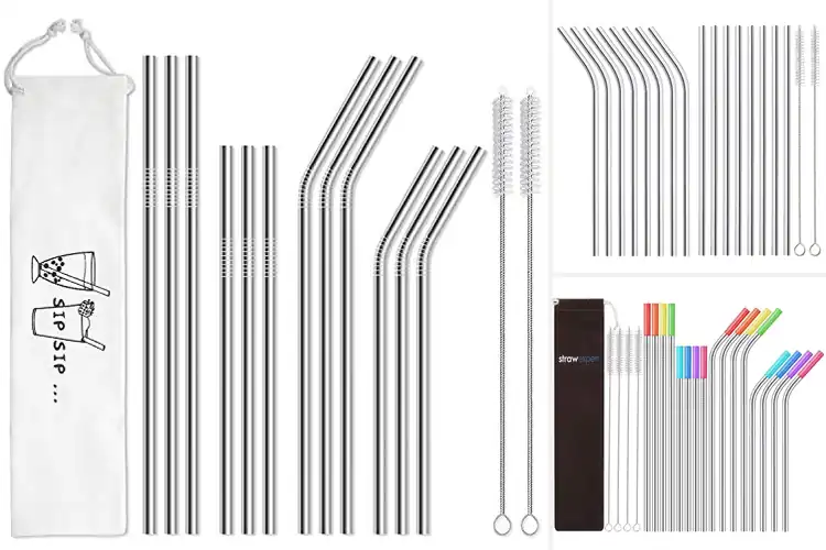 Detailed view of 10 Best Stainless Steel Straws: Sip Sustainably in Style