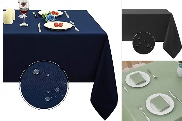Detailed view of 10 Best Stainproof Tablecloths: Ultimate Spill Defense