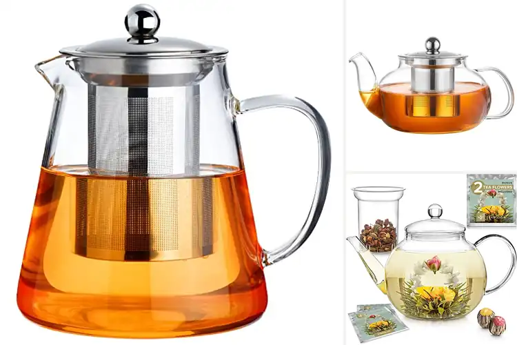 Detailed view of Best Stovetop Glass Teapot: Top 10 Elegant & Durable Picks