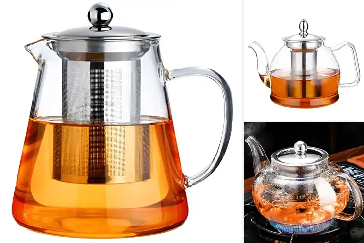 Detailed view of Best Stovetop Glass Teapots: Top 10 Durable & Elegant Picks
