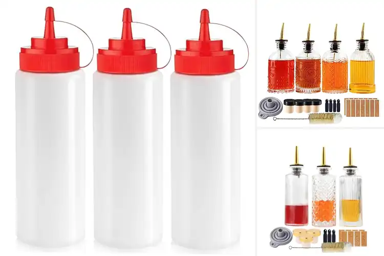 Detailed view of Best Syrup Drizzling Bottles