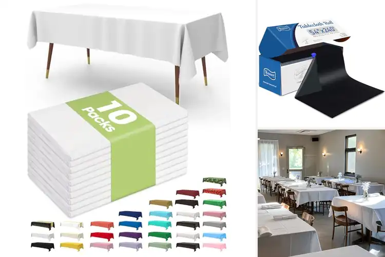 Detailed view of 10 Best Table Covers: Protect & Style Your Events