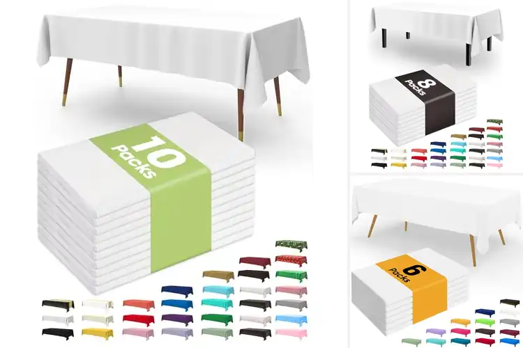 Detailed view of 10 Best Tablecloths For Parties: Stylish & Stain-Free