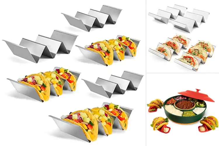 Detailed view of Best Taco Holder Sets: Perfect Tacos, Mess-Free