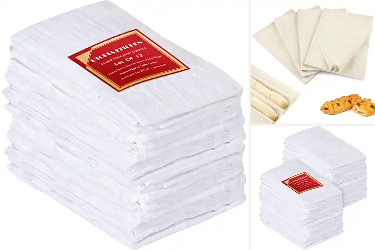 Detailed view of 10 Best Tea Towels for Spotless Dishes & Perfect Bread