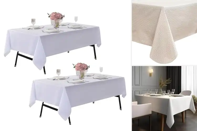 Detailed view of 10 Best Tear-Resistant Tablecloths: Durable Picks Reviewed