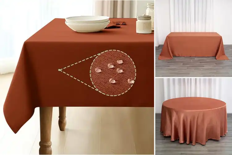 Detailed view of 10 Best Terracotta Table Linens: Elevate Your Dining Style