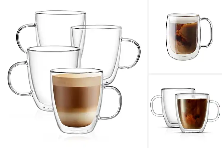 Detailed view of Best Thermal Glass Coffee Mugs