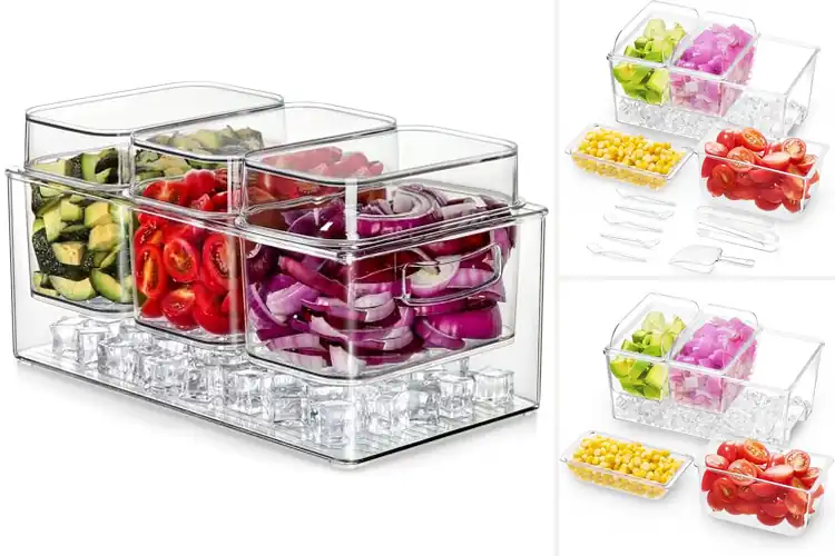 Detailed view of 10 Best Three-Container Serving Sets for Effortless Entertaining
