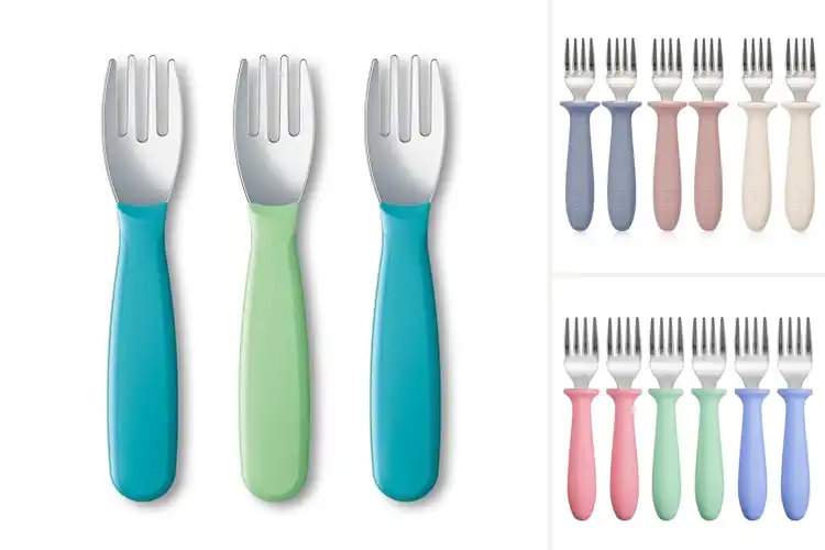 Detailed view of Best Toddler Forks: 10 Safe & Fun Picks for Little Hands