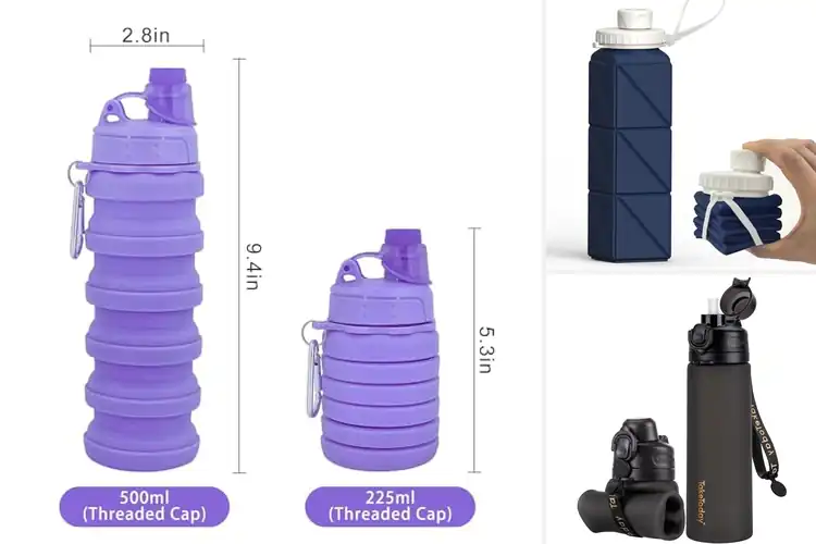 Detailed view of 10 Best Travel-Friendly Water Bottles: Leak-Proof & Compact