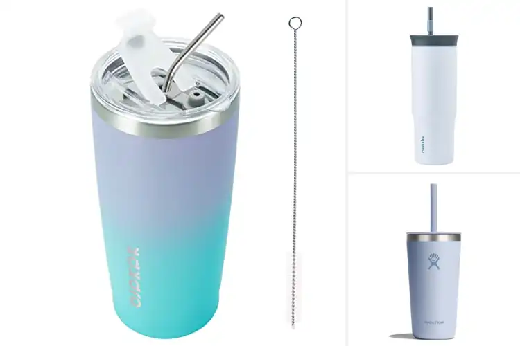 Detailed view of Best Travel Tumblers With Straws