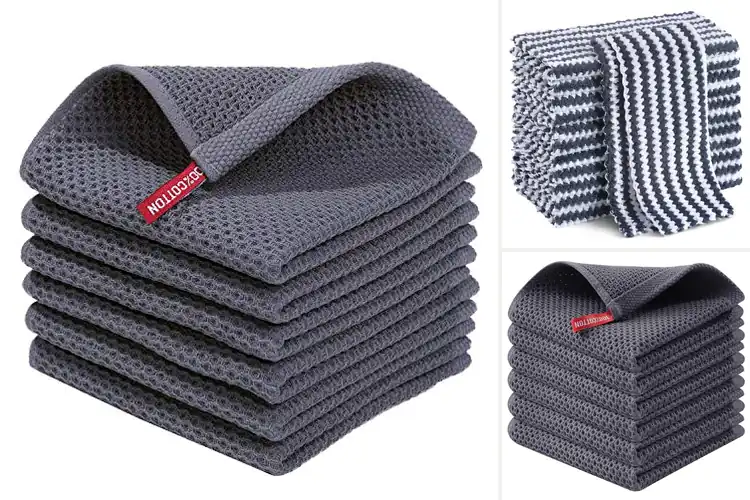 Detailed view of 10 Best Ultra Soft Absorbent Dish Towels: Dry Fast, Feel Soft