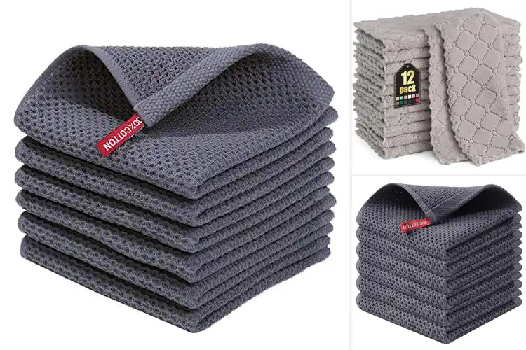 Detailed view of 10 Best Ultra Soft Dish Towels: Gentle & Absorbent