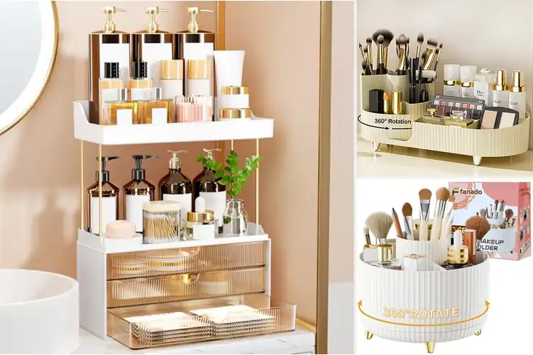 Detailed view of Best Vanity Countertop Organizers