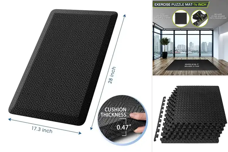 Detailed view of 10 Best Versatile Floor Mats: Stand Pain-Free