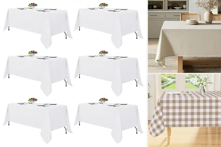 Detailed view of Best Versatile Rectangle Tablecloths