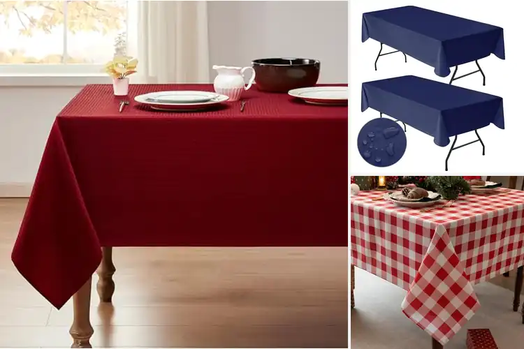 Detailed view of 10 Best Versatile Tablecloths for Effortless Dinners