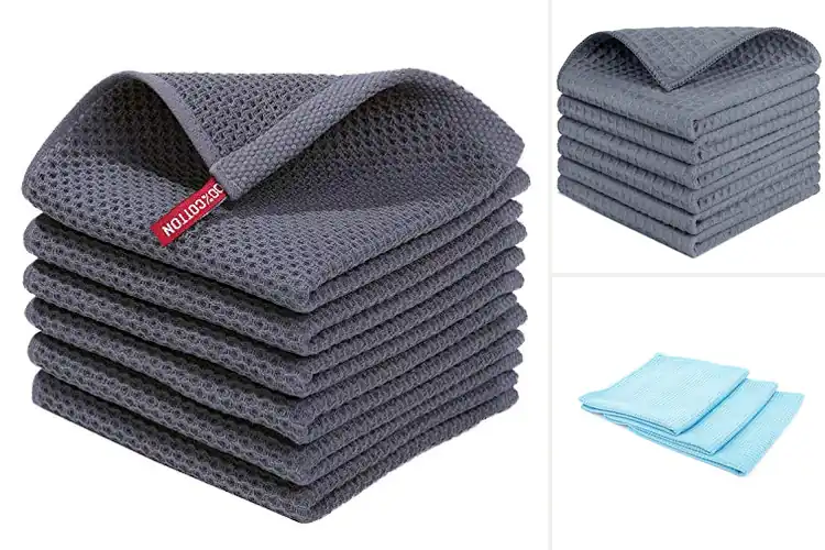 Detailed view of 10 Best Waffle Weave Cloths: Must-Have