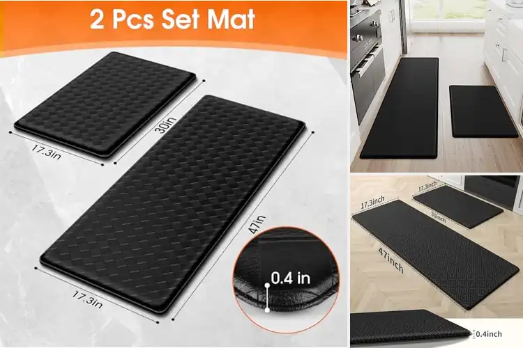 Detailed view of 10 Best Waterproof Kitchen Rug Sets: Dry & Fatigue-Free Kitchen