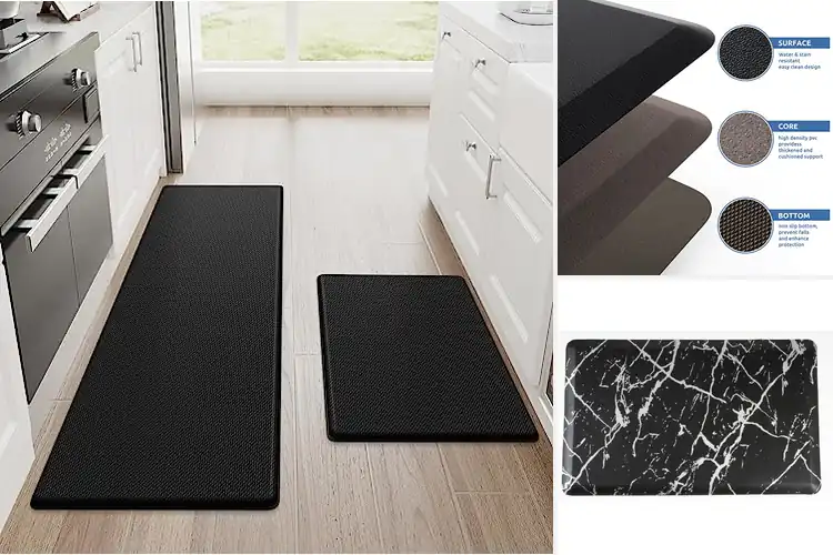 Detailed view of 10 Best Waterproof Kitchen Rugs: Spill-Proof & Stylish