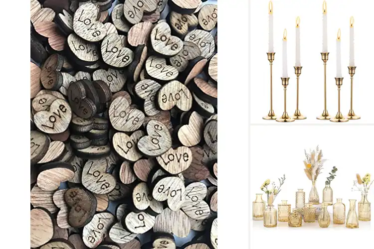 Detailed view of 10 Best Wedding Table Decor: Cozy, Personal & Memorable