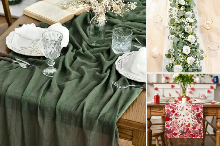 Detailed view of Best Wedding Table Runner: Elevate Your Reception Style