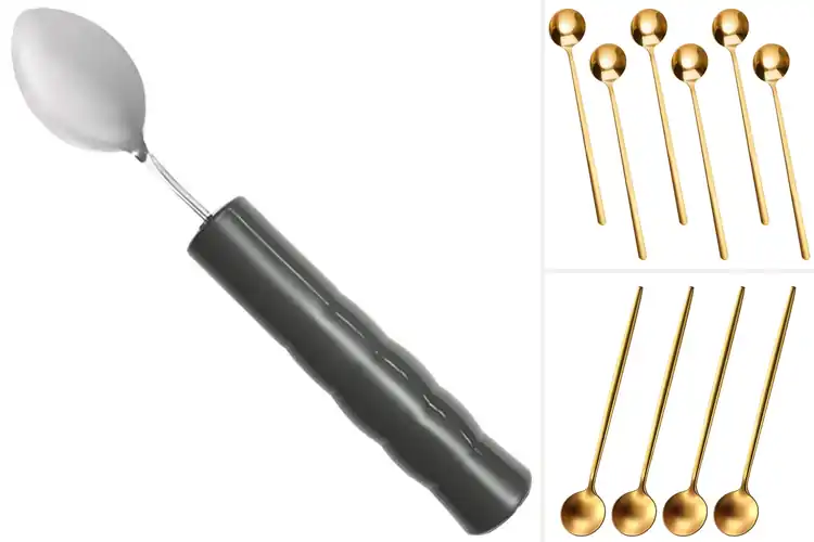 Detailed view of Best Weight Balanced Stirring Spoons