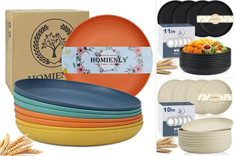 Detailed view of Best Wheat Straws Dinner Plates
