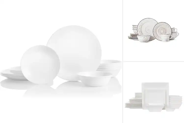 Detailed view of Best White Classic Dinnerware