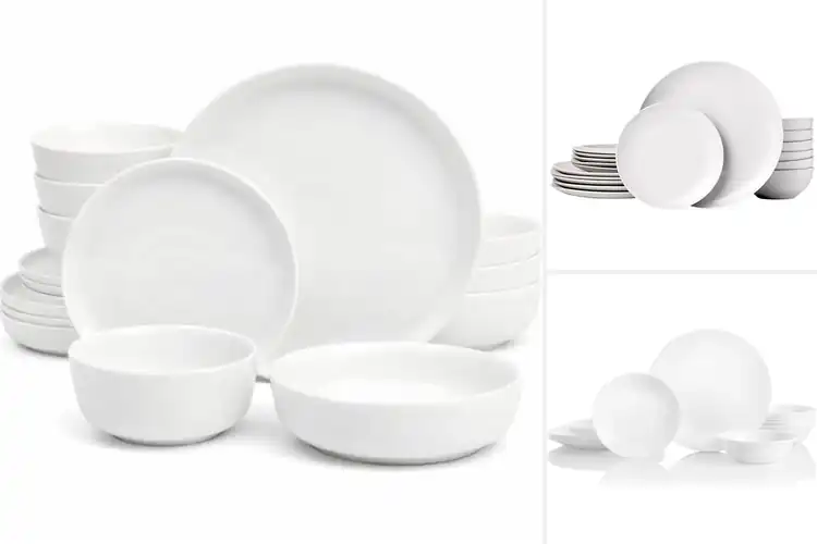 Detailed view of Best White Dinnerware Sets: Top 10 Picks for Elegant Dining