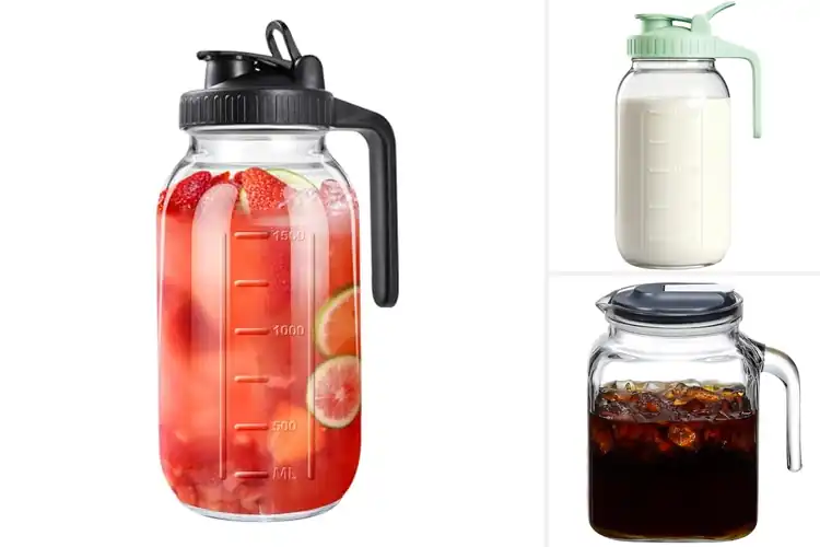 Detailed view of Best Wide Mouth Dishwasher Safe Pitcher