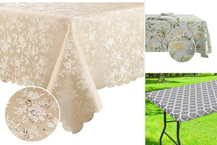 Detailed view of 10 Best Wipeable Table Covers for Stylish Protection