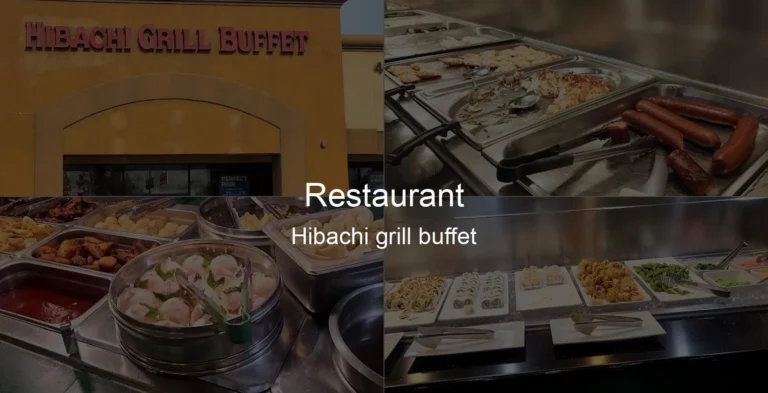 Hibachi grill buffet Photo