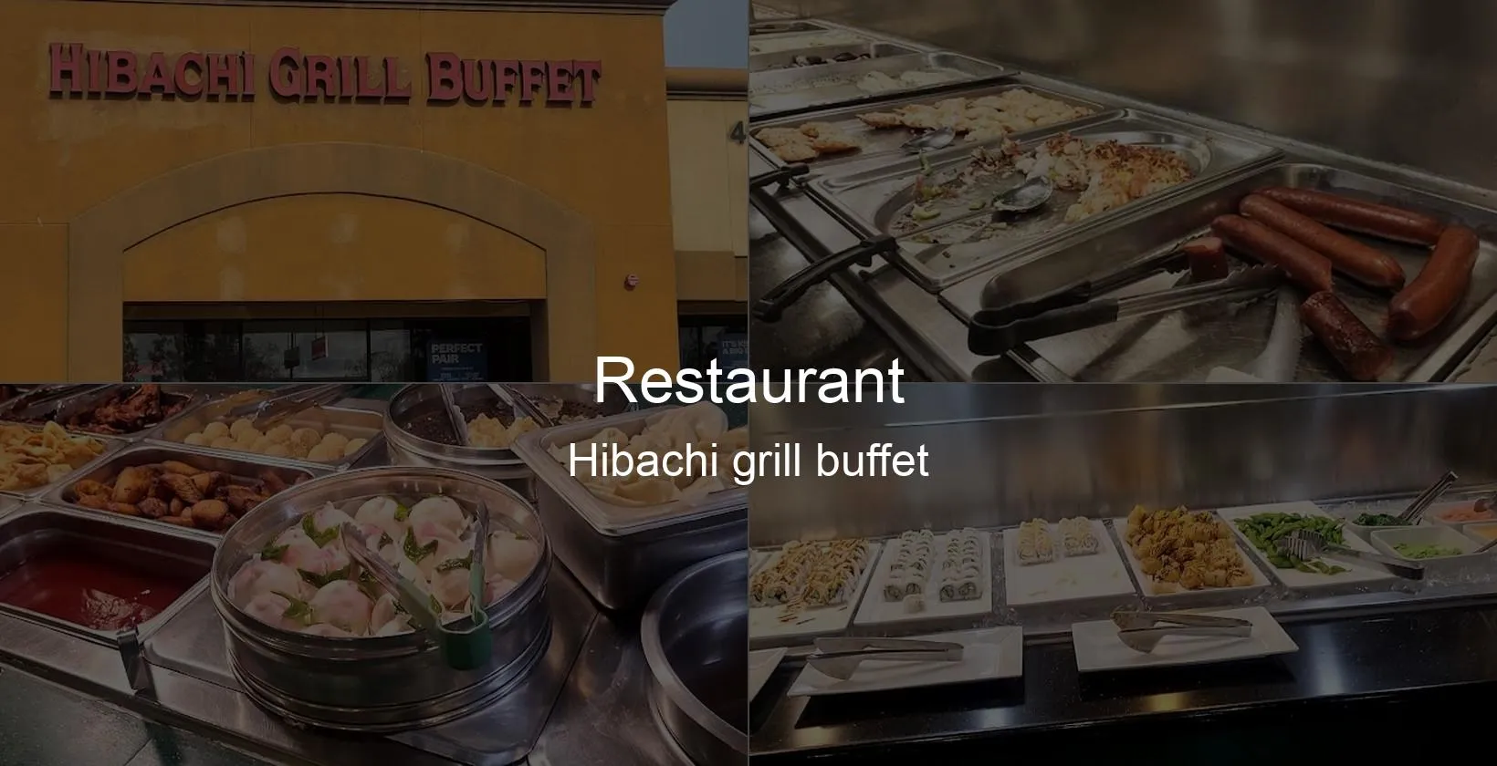 Hibachi grill buffet Photo